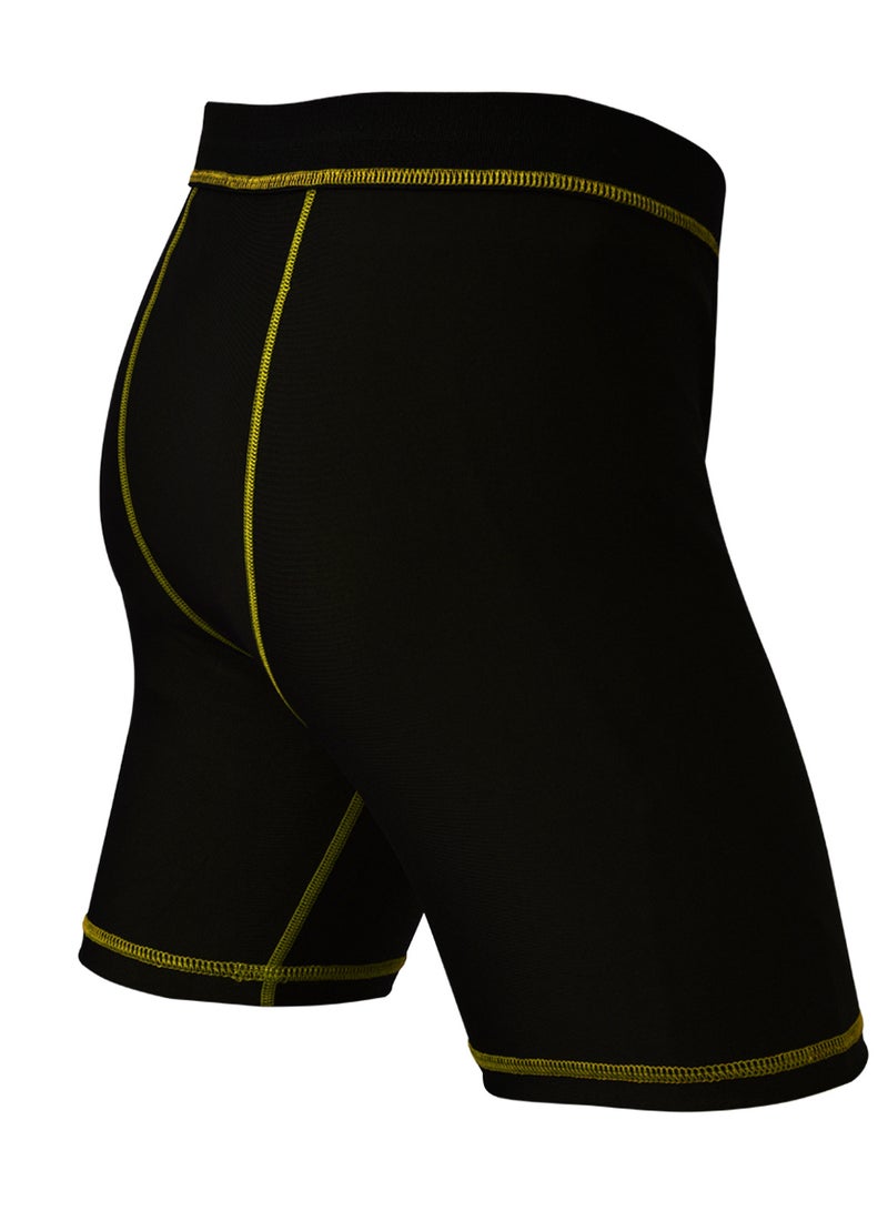 سبال شورت رياضي للركض المضغوط للرجال من سبال ، رياضي ، رياضي ، يوغا ، لباس ضيق للدراجة ، ملابس داخلية بازل - Image 3