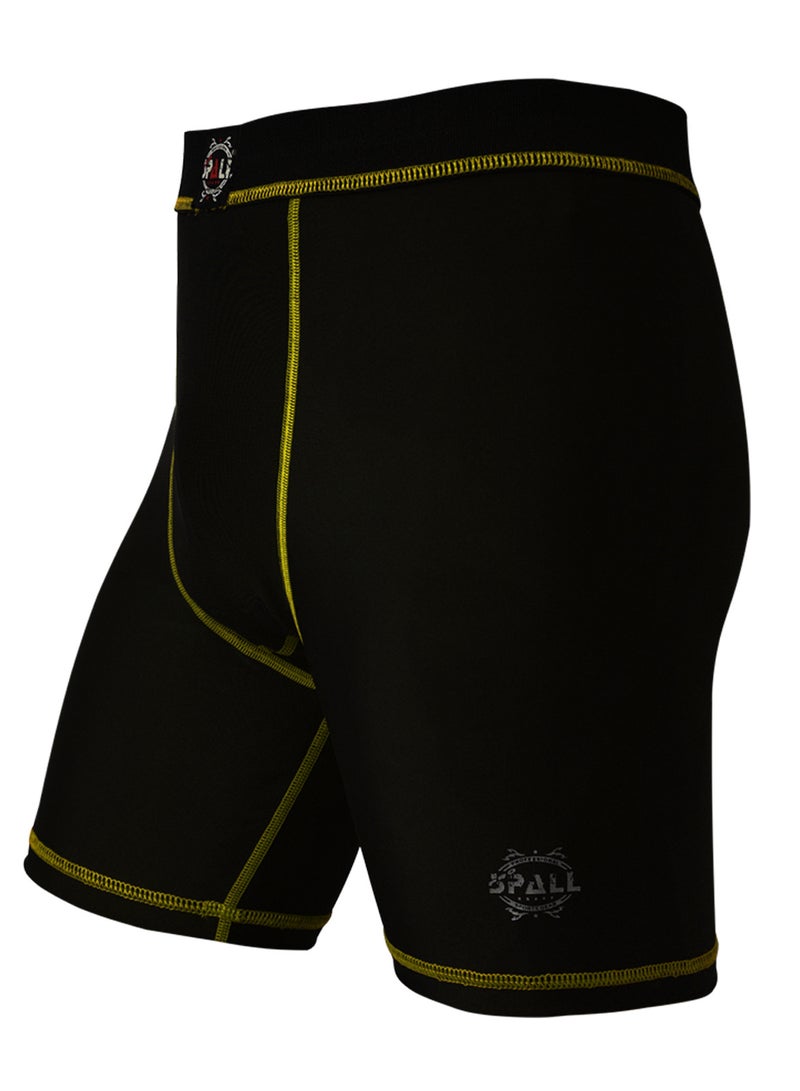 سبال شورت رياضي للركض المضغوط للرجال من سبال ، رياضي ، رياضي ، يوغا ، لباس ضيق للدراجة ، ملابس داخلية بازل - Image 2