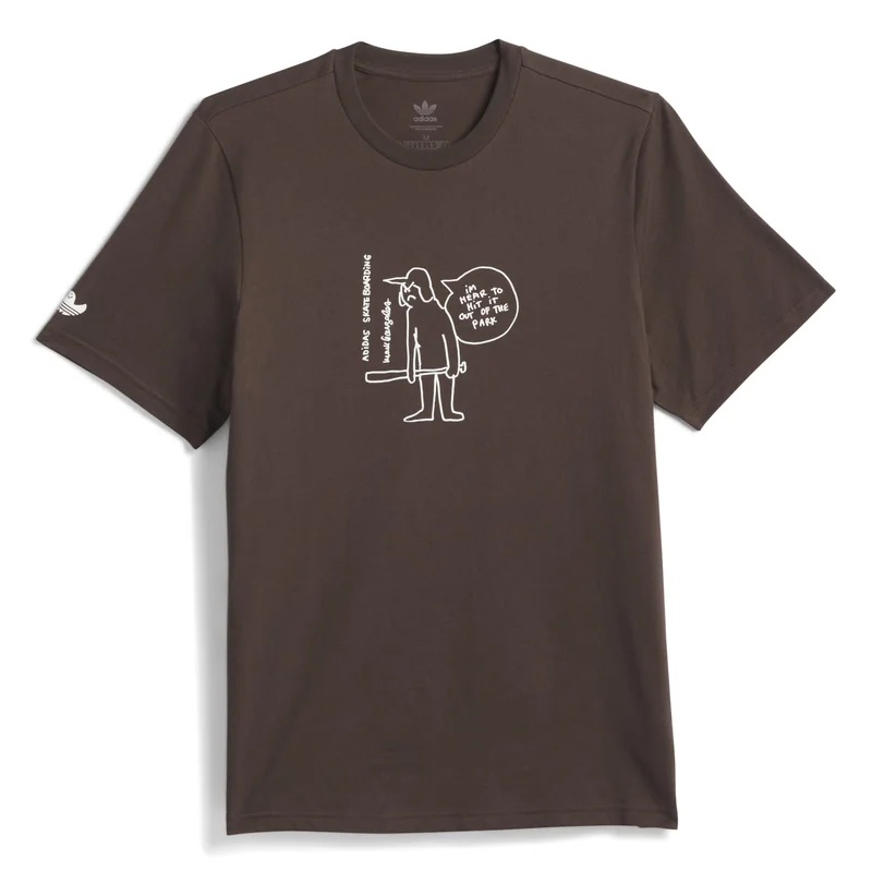 Adidas adidas SHMOO G TEE 3 Brown Originals Unisex T-SHIRTS