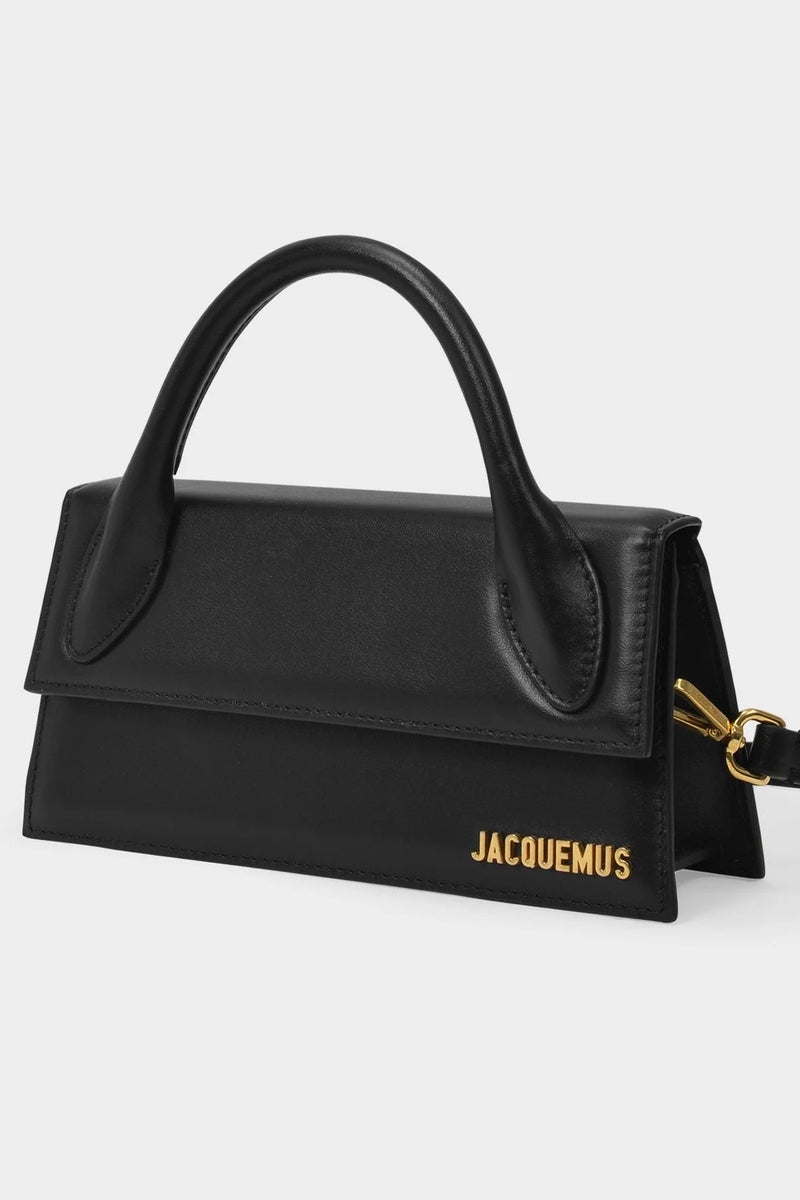 Jacquemus  حقيبة يد طويلة من Le Chiquito حقيبة يد طويلة من الجلد مع حزام كروس بودي - Image 2