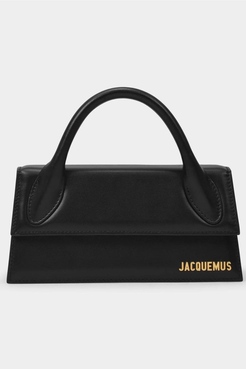 Jacquemus  حقيبة يد طويلة من Le Chiquito حقيبة يد طويلة من الجلد مع حزام كروس بودي - Image 1