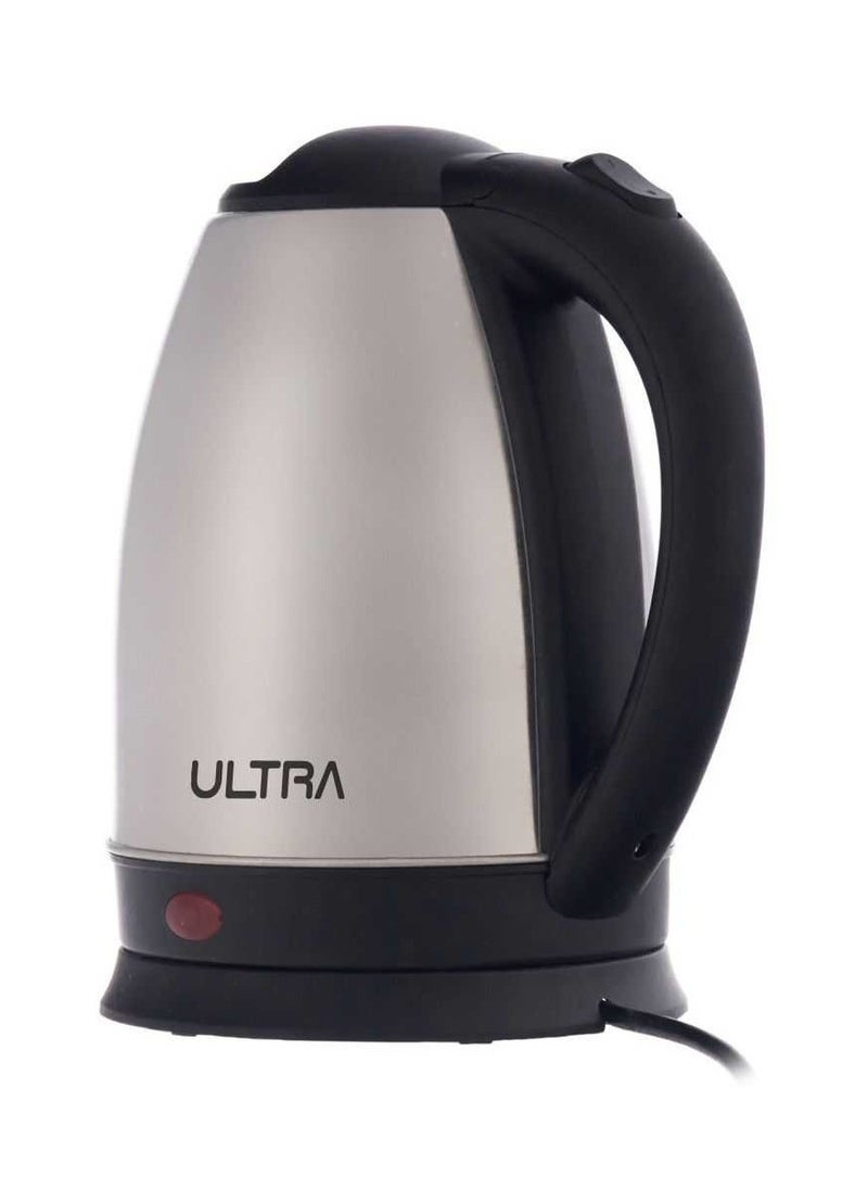 Ultra Electric Kettle, 2 Liters, 1500 Watt, Black and Stainless Steel - UKS15EE1  - Image 2