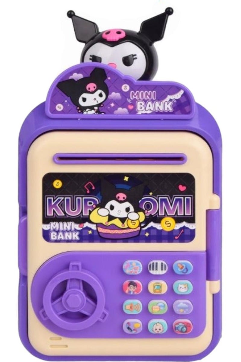 Kuromi Electronic Password Protected Piggy Bank Atm Machine For Money Saving - Image 2