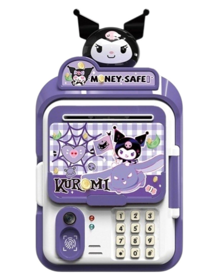 Kuromi Electronic Password Protected Piggy Bank Atm Machine For Money Saving - Image 1