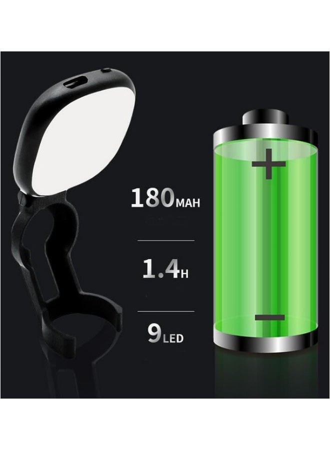 For DJI Pocket 3 Small Light, LED Video Auxiliary Lighting Filming 180 mAh Rechargeable for DJI OSMO Pocket 3 Small Auxiliary Light, with Type c Charging (Normal) - Image 4