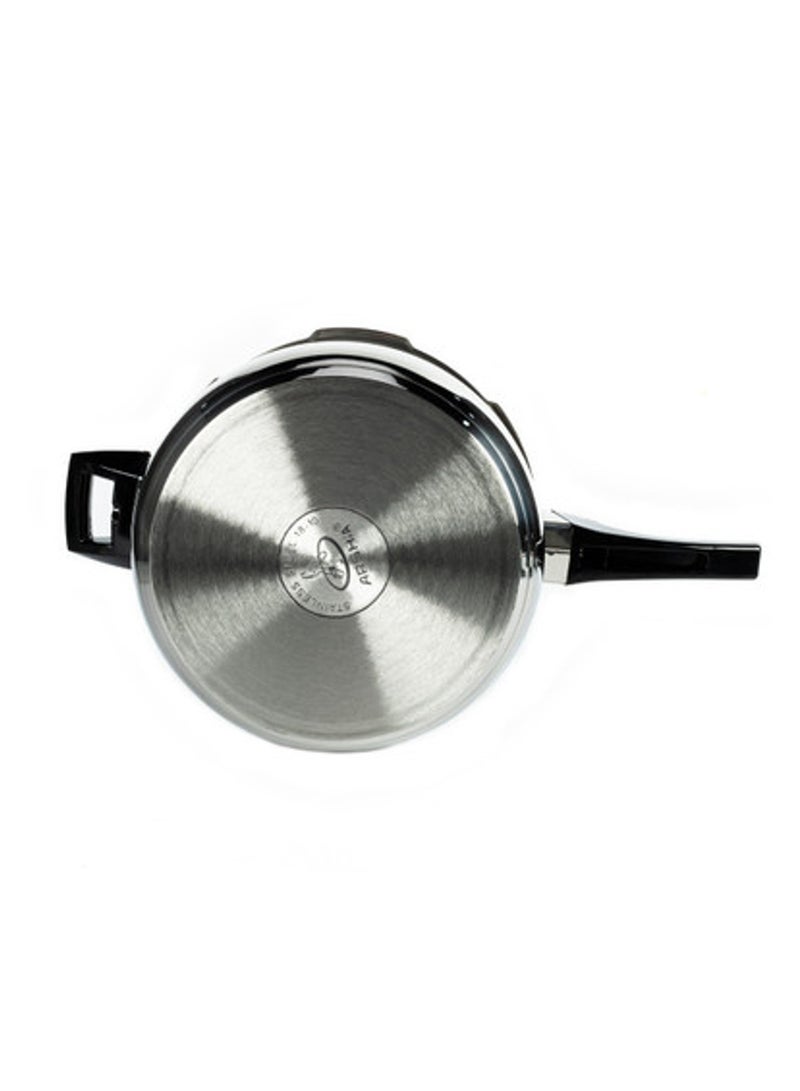 Arshia 9Liters Pressure cooker, 9 liters, Arshia Al-Amany, stainless steel, PR135-406 Silver - Image 4