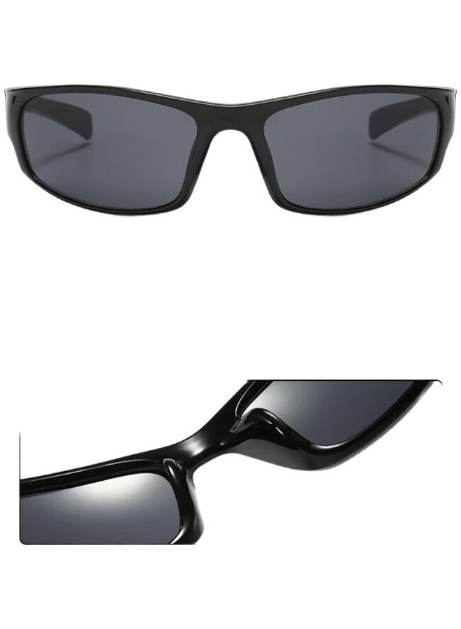 LOVECRAFT New Model 9937-Black Frame Gray Lens Outdoor Sports Sunglasses Unisex Cycling Running Specialized - Image 3