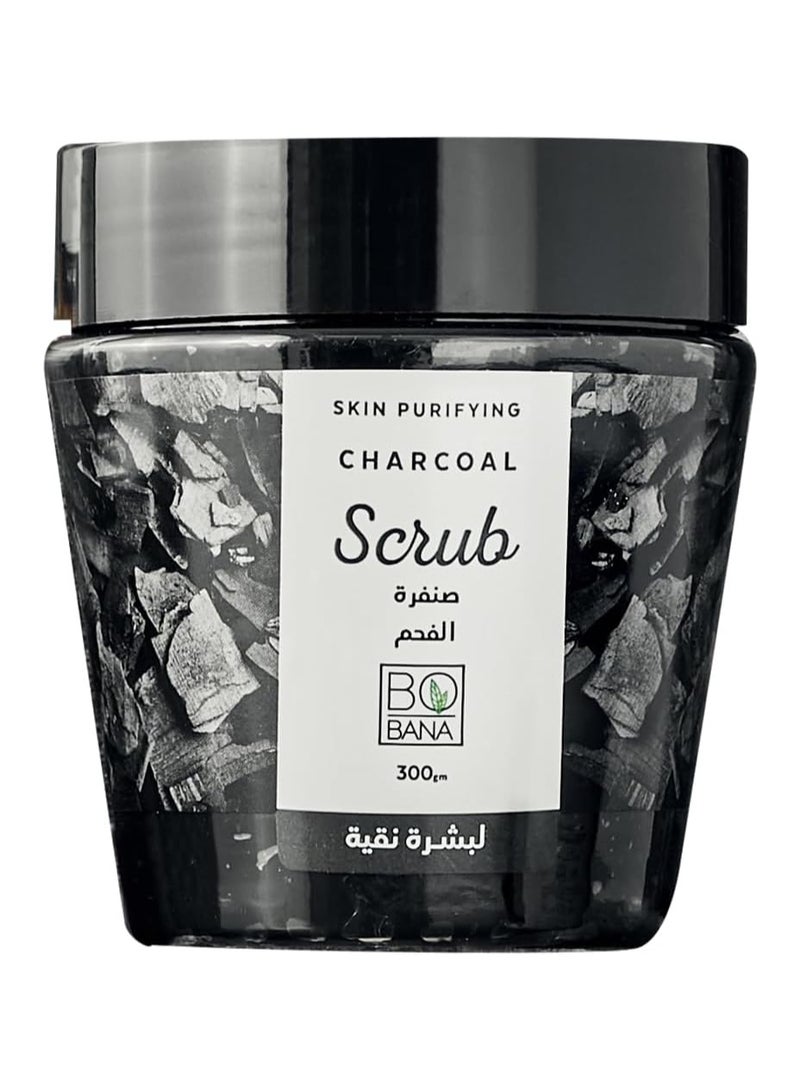 مقشر الجسم المنقي بالفحم 300 جرام