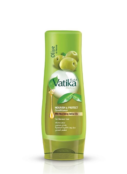 Vatika Naturals Nourish & Protect Conditioner | Enriched With Olive & Henna | Prevents Hair Loss | For Normal Hair - 200ml