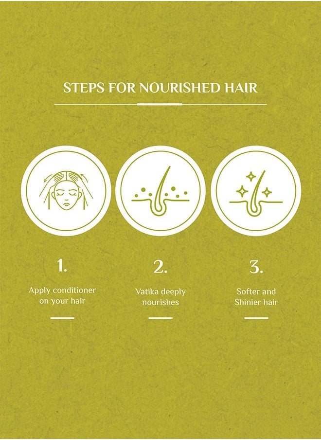 Vatika Naturals - Vatika Naturals Nourish & Protect Conditioner | Enriched With Olive & Henna | Prevents Hair Loss | For Normal Hair - 200ml - Image 1