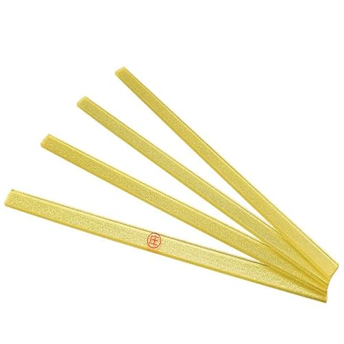 Mose Cafolo Set of 4 Chinese Mahjong Mah Jongg Shimmering Glitter 17 inches Golden Pushers - Image 1
