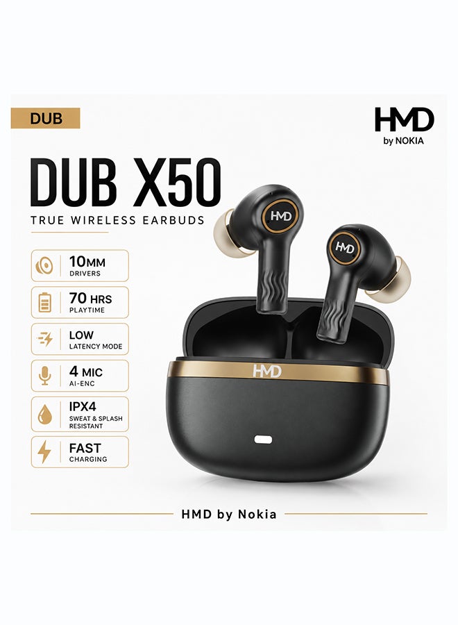 إتش إم دي Hmd Dub X50 black 70hrs