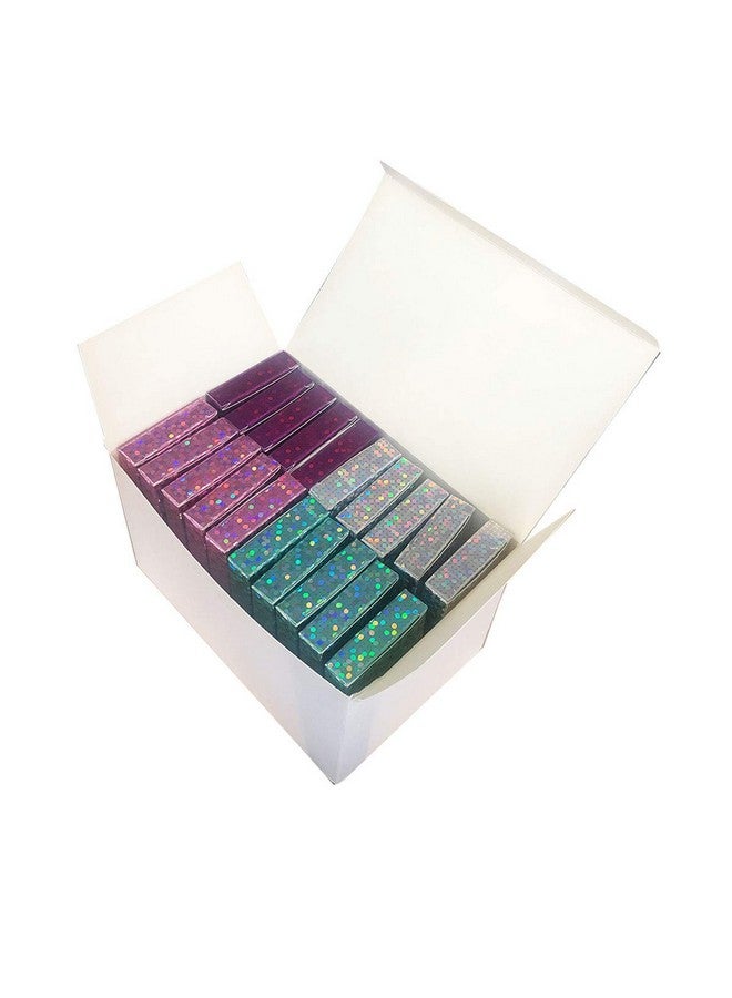 mikiwi 20 Pack 25Mm False Eyelashes, Real Mink, Handmade Full Strip, Cruelty Free, Dramatic 3D Lashes, Black, 20 Pairs - Image 2
