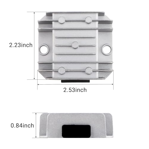 DROK Adjustable Voltage Regulator, IP68 Waterproof DC to DC Buck Converter 8-35V to 3-24V 5A, Aluminum Protective Case Step Down Converter 5V 12V Power Supply - Image 5