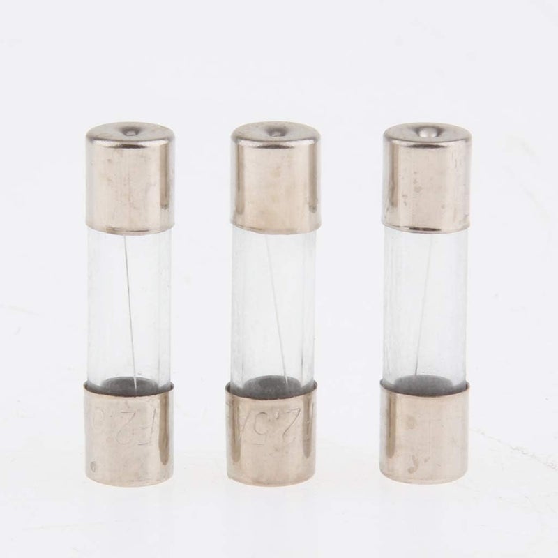 klarako 100 Pack Quick Blow Glass Tube Fuse Kits Amp Replacements 5x20mm  10 Values  1A - Image 5