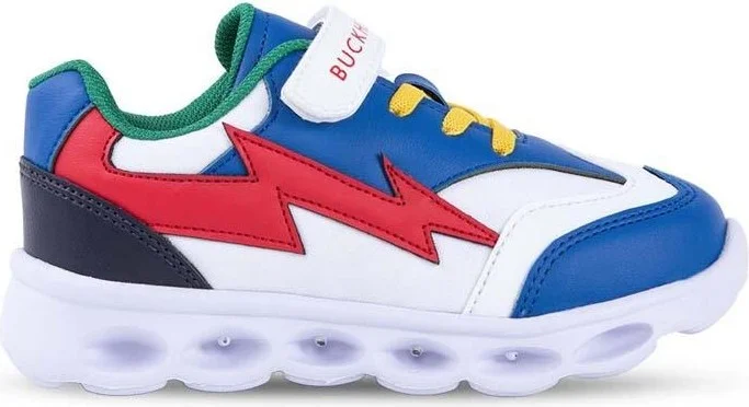 باكهيد Kids Lighted Velcro Sports Shoes BUCK4308 Ares