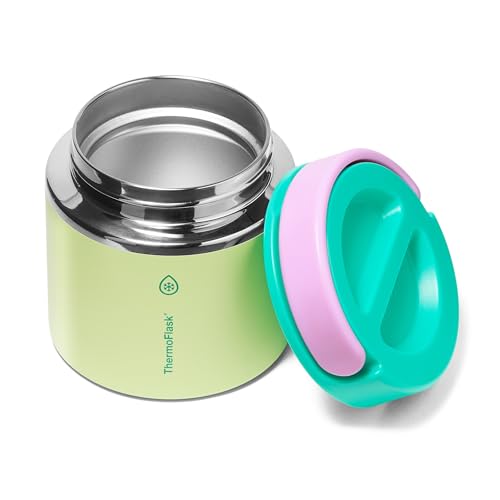 ThermoFlask Insulated Food Jar with Leakproof Lid (20 oz, Garden Party) - Stainless Steel Food Containers for Hot & Cold Meals, Lunch, Soup & Snacks - Image 3
