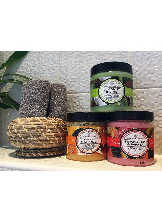 Tropical Fruits Strawberry & Papaya Sugar Scrub 550G - pzsku/Z138F7A4EA006252CF153Z/45/_/1720698894/c9d6df71-fb7b-4110-9c15-227b2d055e6b