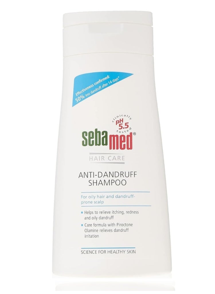 Sebamed Hair Care Anti Dandruff Shampoo 400ml – pH 5.5 Shampoo for Flake Control & Healthy Scalp - Image 1