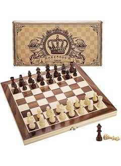 Wooden chess set