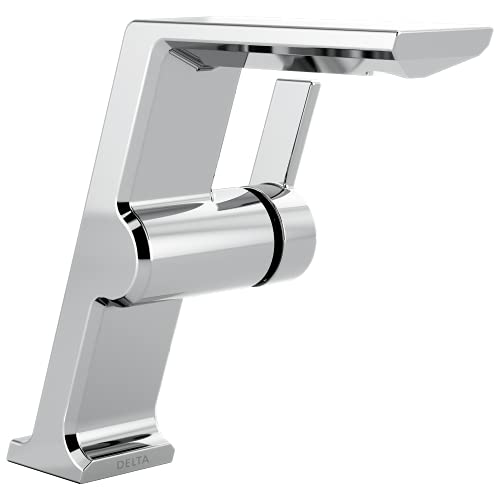 Delta Faucet 699PRDST Pivotal Single Hole Lumicoat Chrome - Image 1