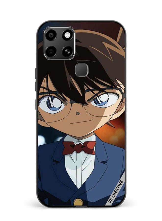VR CREATIVE Protective Case Cover For Infinix Smart 6 Detective Conan Character Design Multicolour - Image 1