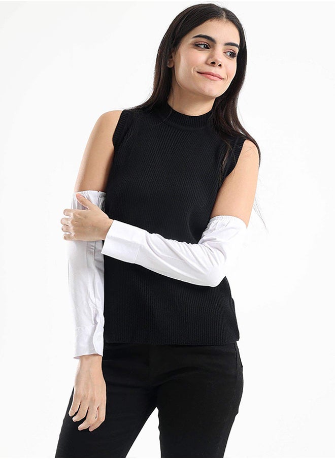 Carina - Detachable Sleeves with Buttoned Cuffs - Image 1