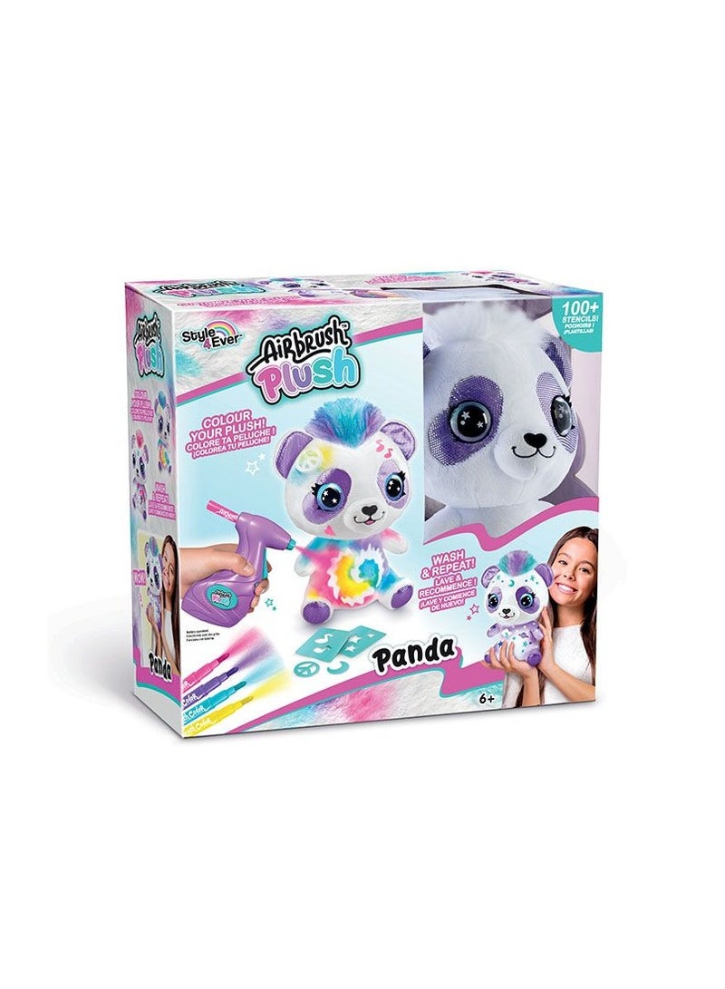 Style 4 Ever Airbrush Plush - Panda  - Image 1