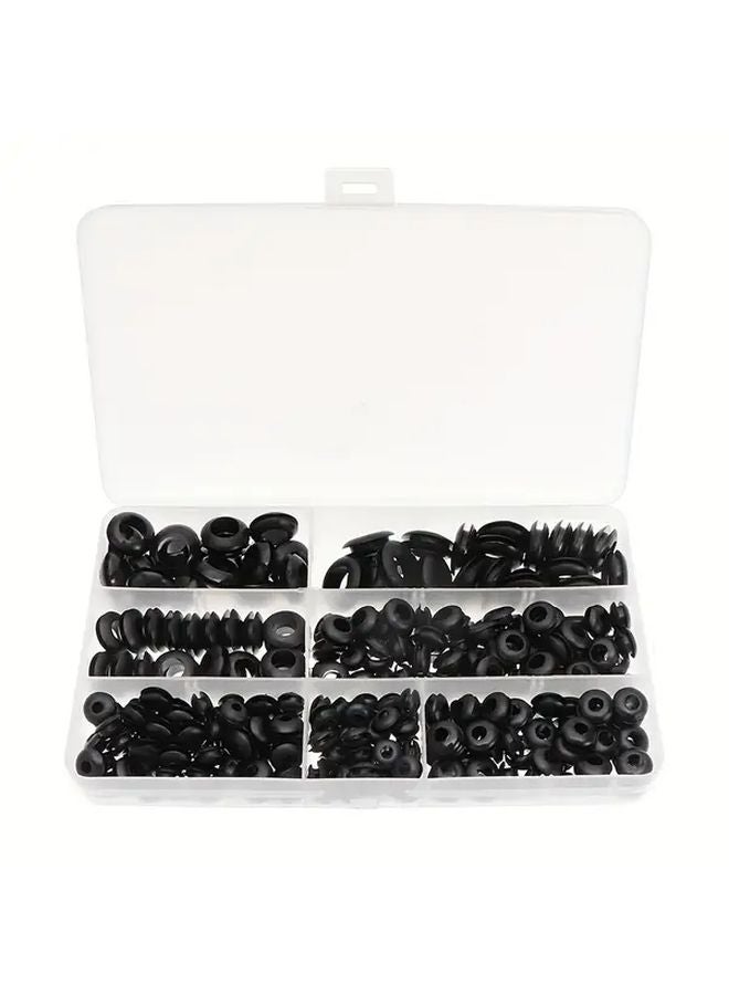 260pcs Rubber Grommet Set Assorted Blank Cable Seals Insulation Material Kit - Image 5