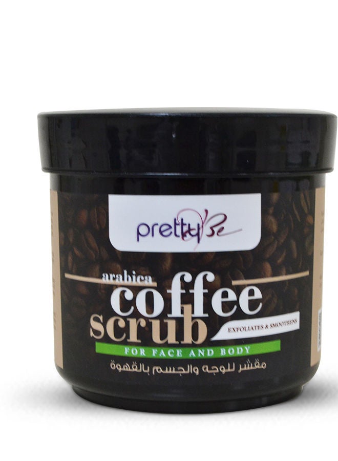 Pretty Be Arabica Coffee Scrub, Exfoliates & Smoothens, For Face And Body - 550ml - Image 1