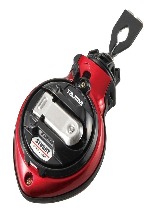 Tajima Chalk Line - 1mm Extra Bold Chalk-Rite Sturdy with Clip-n-Hold & Wear Resistant Tip - CR211SFR - Image 1