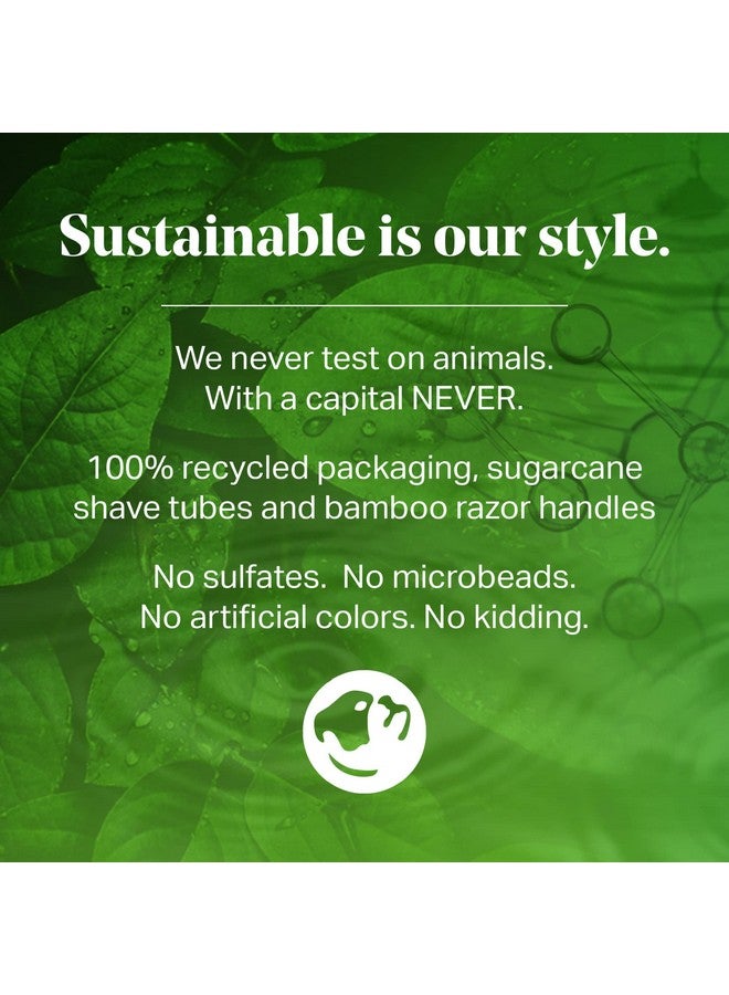 Bulldog Mens Skincare and Grooming Original Bamboo Razors for Men with a Natural Bamboo Razor Handle and 2 Razor Refills - Image 5