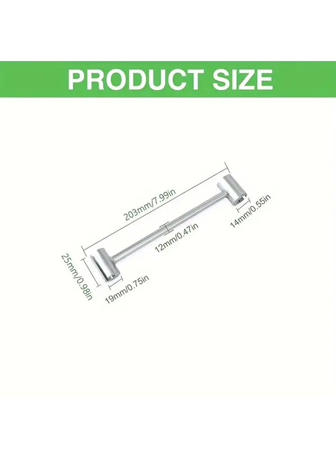 Heavy Duty Door Hinge Adjuster Wrench 1pc Adjustable 0.55 To 0.7 Inch Tool For Commercial Door Hinges Durable Metal Construction Ergonomic Grip Fits Most Hinge Types - Image 2