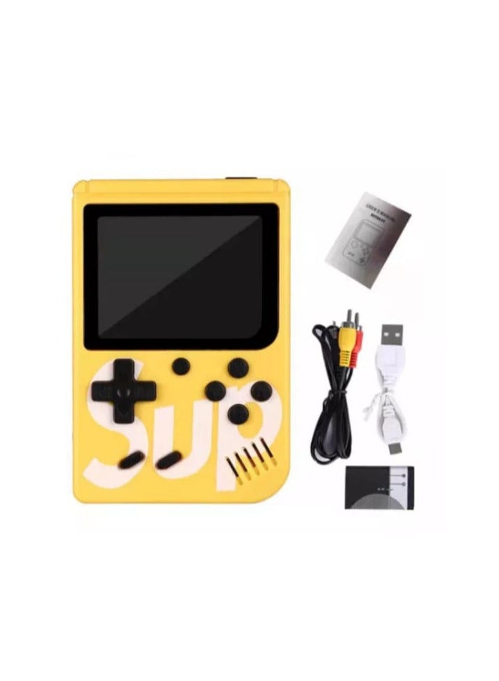 Handheld Gaming Console Video Game Box with Double Remote 400 Retro Games with Television Support | sup Gaming Box for Kids | 3 Inch LED Screen - Image 2