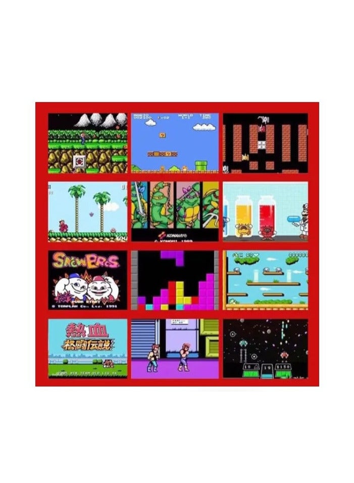 Handheld Gaming Console Video Game Box with Double Remote 400 Retro Games with Television Support | sup Gaming Box for Kids | 3 Inch LED Screen - Image 3