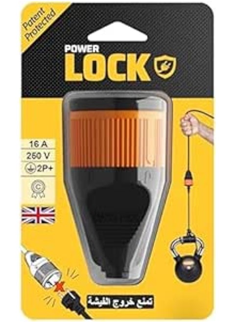 High Quality Power Plug Male with Locking Feature 16A 250V 3500W - Multicolour