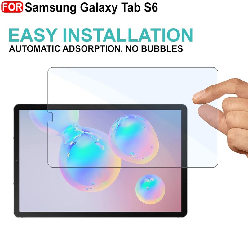 Cedo Samsung Tab S6 (10.5 inch) Tempered Glass | Screen Protector Clear Tempered Glass for Samsung Galaxy Tab S6 (10.5 inch) - SM-T860/T865 (2019) - Image 5