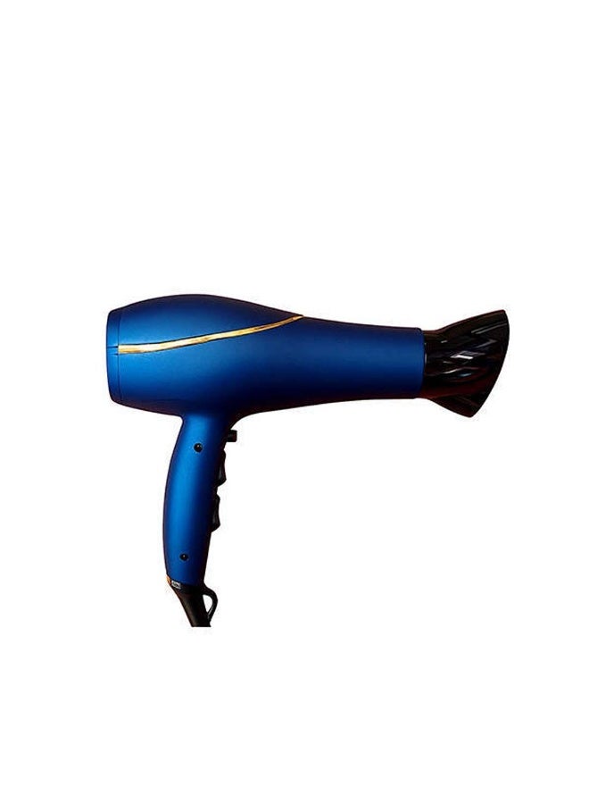 سيشوار شعر بلاك اند وايت 2200وات 3مستويات ازرق SD829