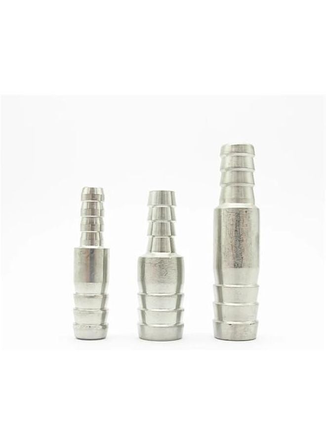 14mm To 16mm Stainless Steel Straight Hose Barb Reducer Pipe Fitting Connector - Image 2