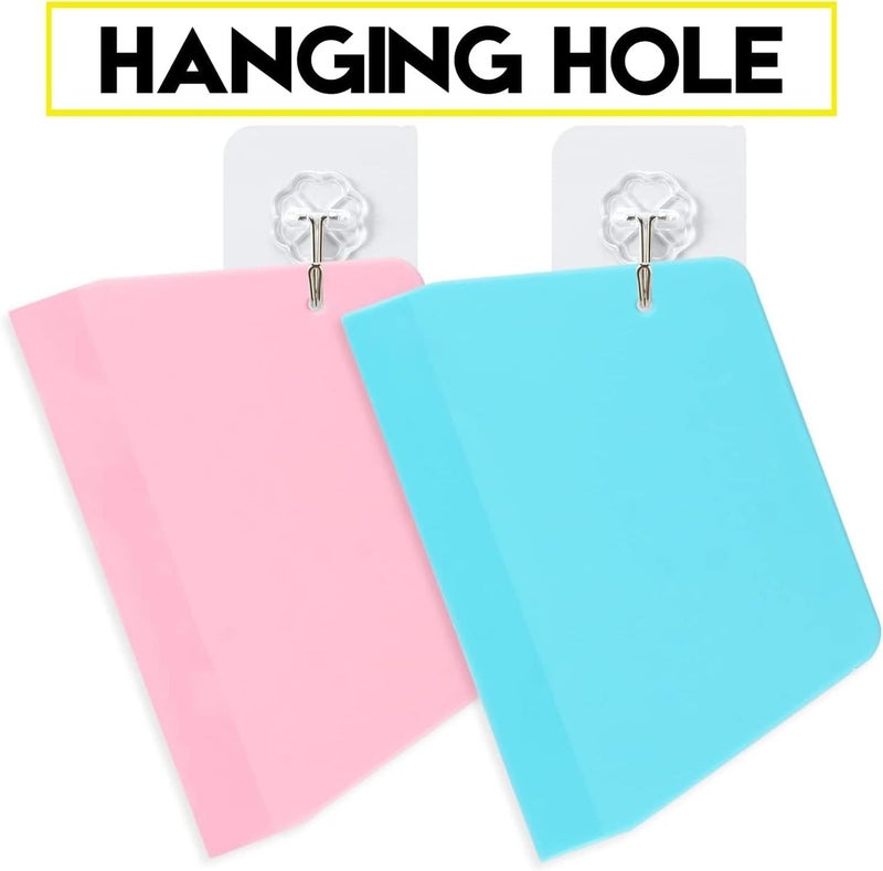 HZYH 3-Pack Non-Slip Plastic Dough Scrapers for Baking, Cooking & Dessert  Making - Image 3