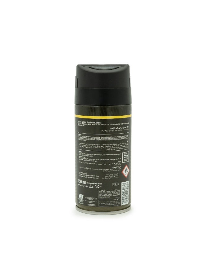 Malizia Uomo Body Deodorant For Men Amber 150Ml - Image 4