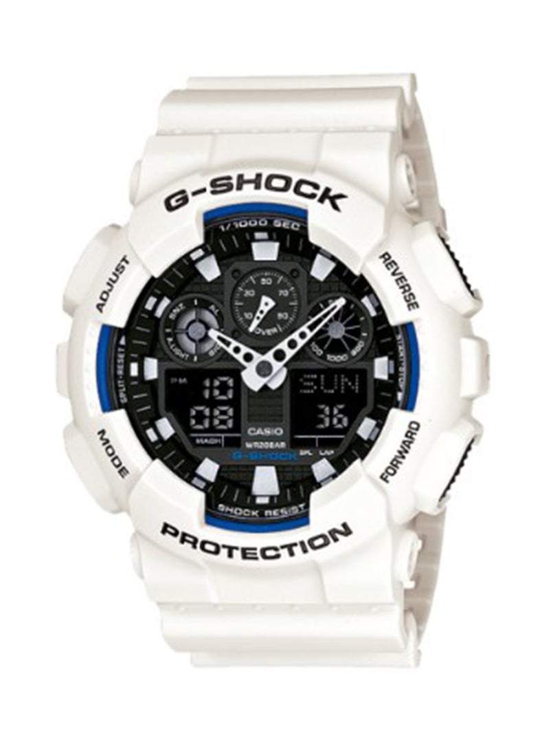 G-SHOCK G-Shock Men's GA-100B-7ADR Analog-Digital Wrist Watch 