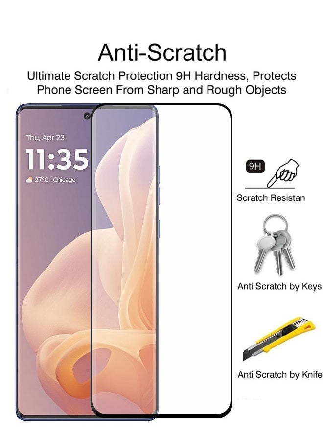 ZVEV 2 PCS Screen Protector for Motorola G85 5G Tempered Glass Film with Easy Installation Tool, Ultra-clear, Shatterproof Anti-Scratch Film Screen Protector - Image 4