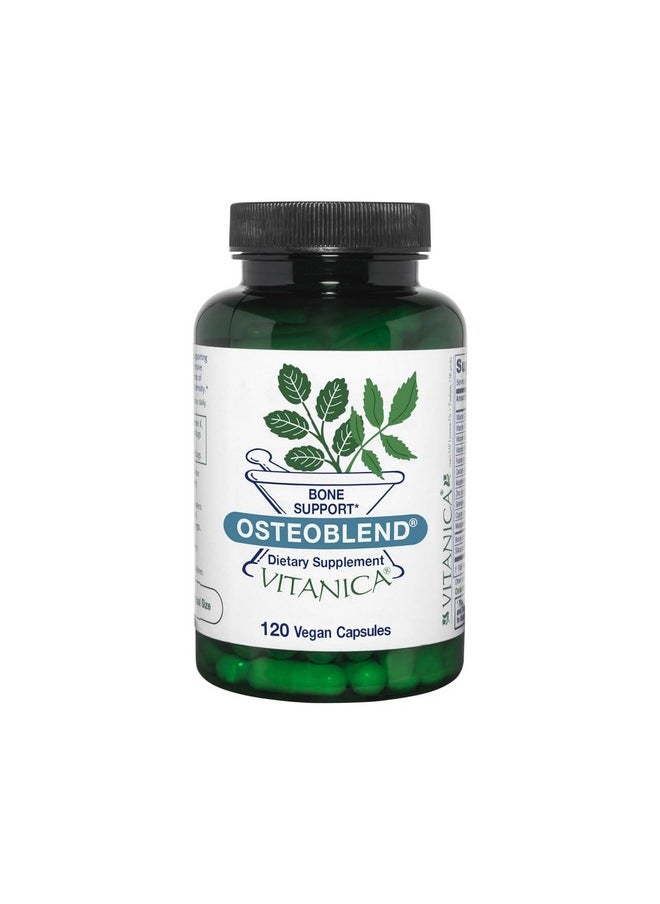 Vitanica Vitanica, OsteoBlend, Bone Support, Vegan, 120 Capsules  - Image 1