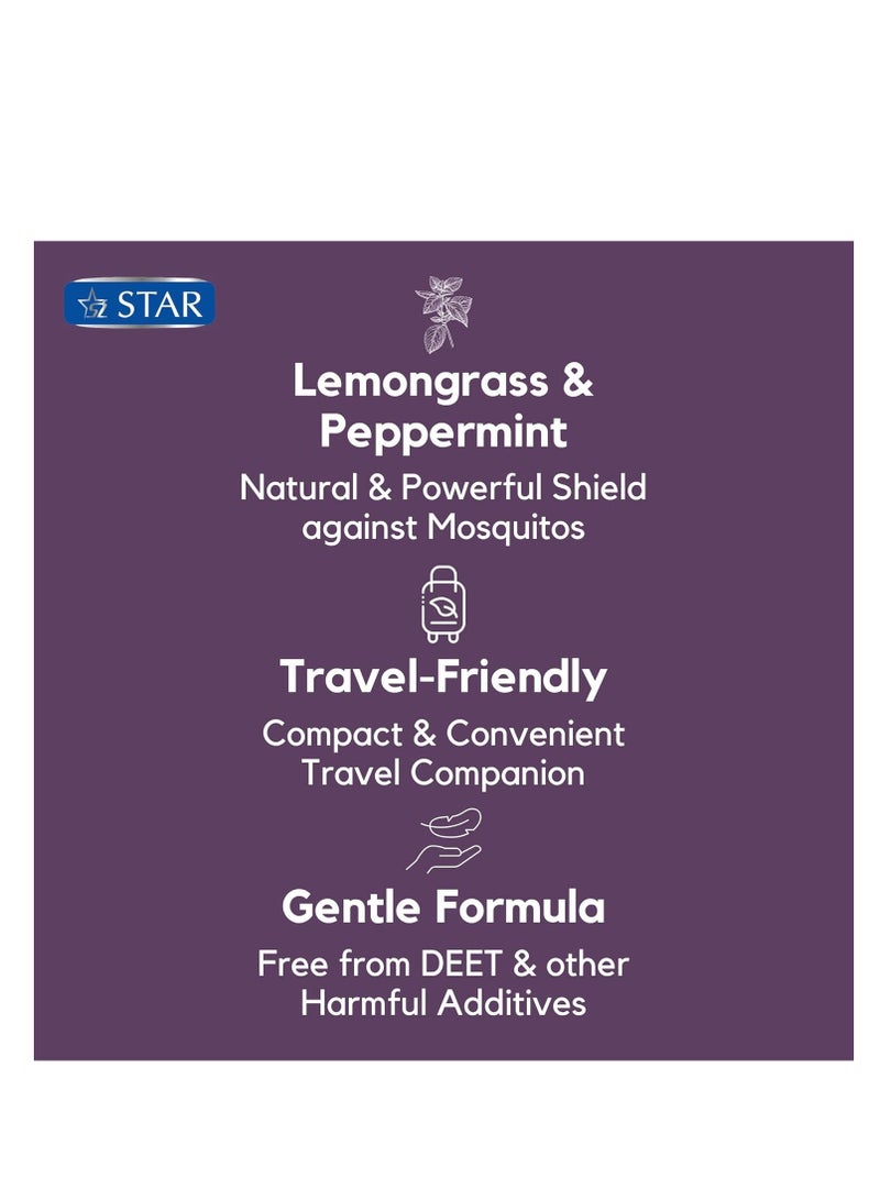 Star SZ STAR Mosquito Repellent Cream, Non-Greasy, All Natural, Deet-Free Insect Repellent Cream, Made with Organic Extracts of Lemongrass & Peppermint, 100ml - Image 3