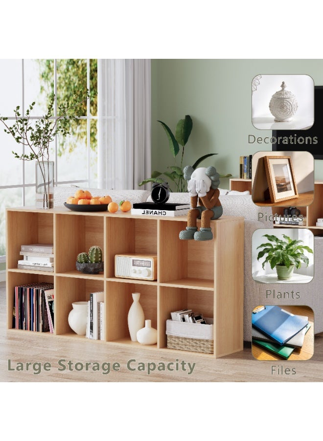 Chogori Wooden Cube Storage Organizer with Closed Back Panel, 11in Cube Shelf Opening, Bookshelf, Display Shelf,Closet Cabinet for Home and Office - Image 5