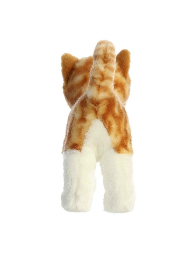 Aurora® Realistic Miyoni® Orange Tabby Cat Stuffed Animal - Lifelike Detail - Cherished Companionship - Orange 10 Inches - Image 4