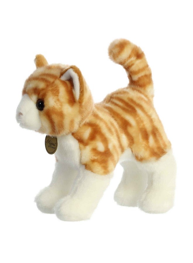 Aurora® Realistic Miyoni® Orange Tabby Cat Stuffed Animal - Lifelike Detail - Cherished Companionship - Orange 10 Inches - Image 5