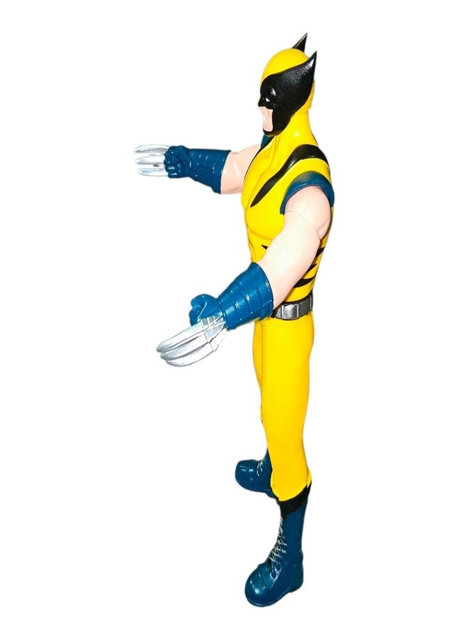 ONE POINT COLLECTIONS Superhero Claw Fighter Action Figure Toy - Yellow Comic Style Warrior PVC Collectible Model for Kids & Fans - Image 2