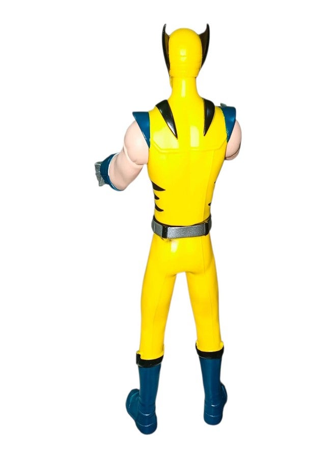 ONE POINT COLLECTIONS Superhero Claw Fighter Action Figure Toy - Yellow Comic Style Warrior PVC Collectible Model for Kids & Fans - Image 4